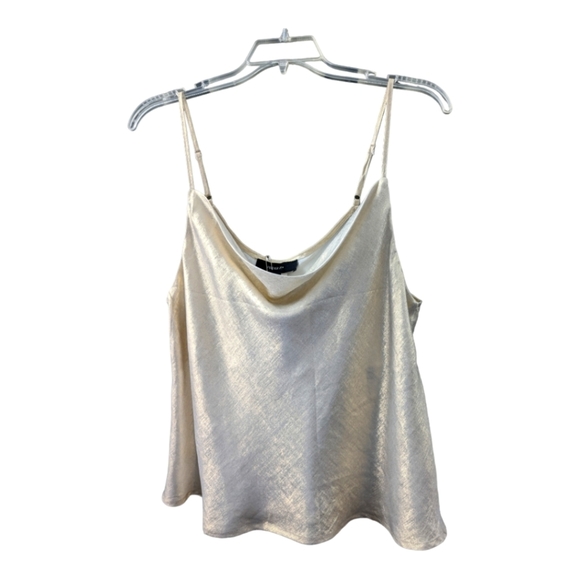 Forever 21 Tops - FOREVER 21 sparkly gold cami top,1X,GUC